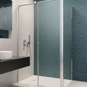 Szuper ajánlat Eos KDS II szögletes zuhanykabin 100x80 átlátszó jobbos