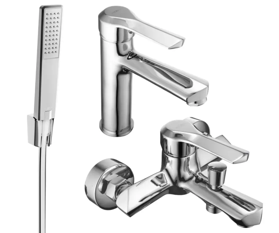 Mexen Sabre R72 fürdőszobai készlet, króm - 72103R72-00 Alacsony ár