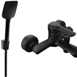Mexen Sabre R62 kádcsaptelep zuhanyszettel, fekete - 7213R62-70 Csak ma