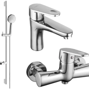 Ajánlat Mexen Kama DS75 zuhanykészlet, króm - 72504DS75-00