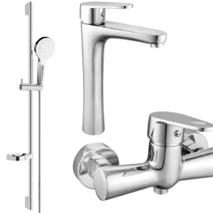 Népszerű Mexen Kama DS05 zuhanykészlet, króm - 72514DS05-00