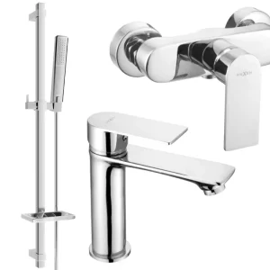 Mexen Royo DQ72 zuhanykészlet, króm - 72204DQ72-00 Outlet