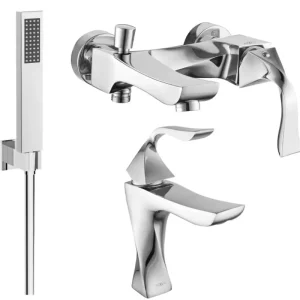 Népszerű Mexen Estrella R02 fürdőkád készlet, króm - 72303R02-00
