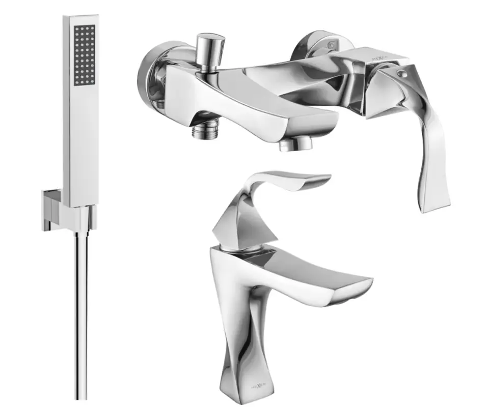 Népszerű Mexen Estrella R02 fürdőkád készlet, króm - 72303R02-00