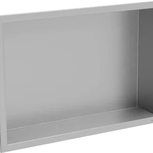 Végkiárusítás Mexen X-Wall-R fali polc peremmel 45 x 30 cm, inox - 1910453010