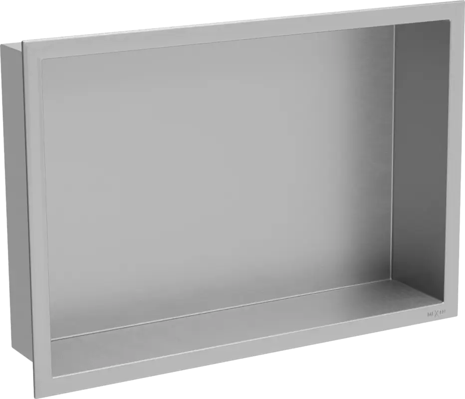 Végkiárusítás Mexen X-Wall-R fali polc peremmel 45 x 30 cm, inox - 1910453010