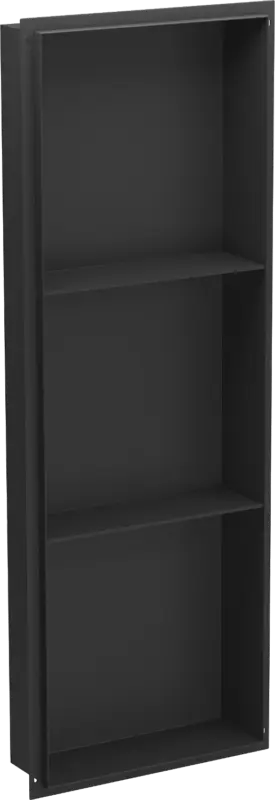 Alacsony ár Mexen X-Wall-NR perem nélküli beépített polc 90 x 30 cm, fekete - 1971903010S