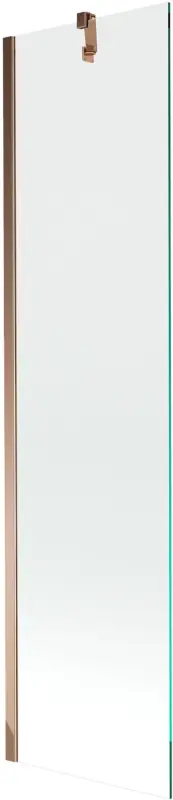 Árcsökkenés Mexen Next 1-szárnyú kádparaván 50 x 150 cm, átlátszó, rózsaarany - 895-050-000-00-00-60