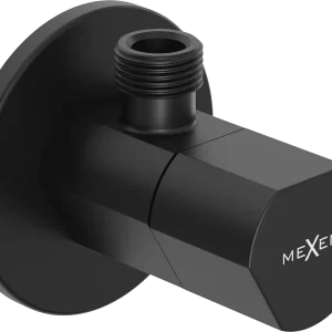 Mexen T sarokszelep csaptelephez 1/2"x3/8", fekete - 79973-70 Azonnali szállítás