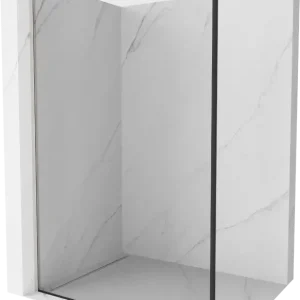 Vedd meg most Mexen Kioto Walk-in zuhanyfal 100 x 200 cm, fekete keret 8 mm, szálcsiszolt nikkel - 800-100-101-97-70