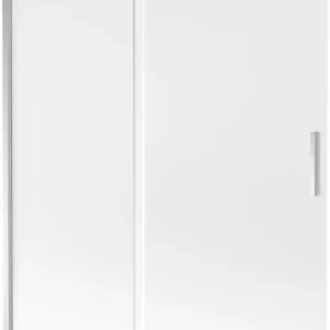 Azonnali szállítás Mexen Velar kétajtós, 160 x 150 cm-es zuhanyfal, jégvirág, króm - 896-160-000-31-01