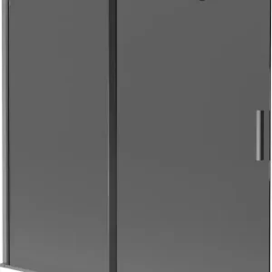 Csak ma Mexen Velar 2-szárnyú toló zuhanyfal 170 x 150 cm-es, grafit, gun metal - 896-170-000-41-95
