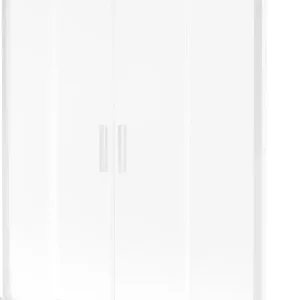 Csak ma Mexen Velar Duo 2-szárnyú, toló kádparaván 160 x 150 cm, deres, fehér - 896-160-000-32-20