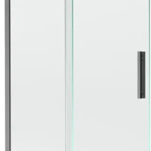 Exkluzív ajánlat Mexen Velar L Kétszárnyú, tolható zuhanyfal 100 x 150 cm, átlátszó, matt szürke - 896-100-003-01-66
