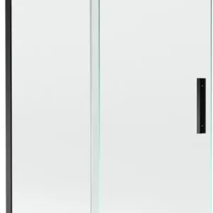 Akciós ár Mexen Velar L 2-szárnyú tolóajtós kádparaván 120 x 150 cm, átlátszó, fekete - 896-120-003-01-70