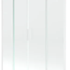 Árengedmény Mexen Velar L Duo kétszárnyú toló kádparaván 140 x 150 cm, átlátszó, fehér - 896-140-003-02-20