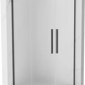 Legnépszerűbb Mexen Velar L Duo tolóajtós zuhanykabin 90 x 80 cm, matt, csiszolt gun gray - 871-090-080-02-33-66