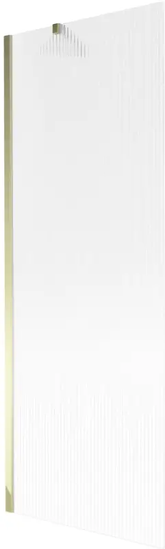 Azonnal elérhető Mexen Next 1-részes fürdőkádparaván 70 x 150 cm, csíkos, arany - 895-070-000-00-09-50