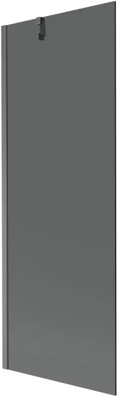 Biztonságos vásárlás Mexen Next egyajtós kádparaván 70 x 150 cm, grafit, gun gray szálcsiszolt - 895-070-000-00-40-66