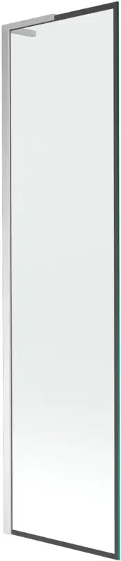 Árcsökkenés Mexen Next L kádparaván 1-szárnyú 50 x 150 cm, fekete keret, króm - 895-050-000-03-70-01