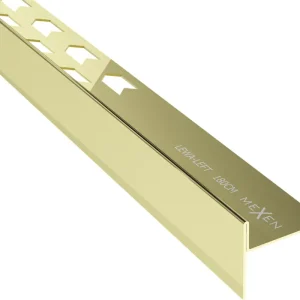 Mexen Line-B padlószegély 180 cm bal, arany - 185001180L Outlet