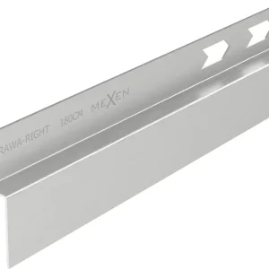 Különleges ajánlat Mexen Line-B jobboldali falra szerelhető lefolyóelem, 180 cm, inox - 181002180R
