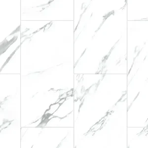 Ajánlat Mexen Glacier White vinyl panelek 610 x 305 mm LVT Dryback 2,5 mm, alátét, 4 V-fuga, Jazz White - F1451-0610-305-255-4V1-01