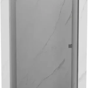 Vedd meg online Mexen Lunar-B balra nyíló zuhanyajtó 65 cm, átlátszó, gun metal - 832-065-000-95-00-L