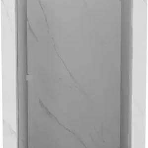 Vásárlói kedvenc Mexen Lunar-B jobb oldali zuhanyajtó 60 cm, átlátszó, króm - 832-060-000-01-00-P