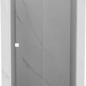 Vedd meg online Mexen Lunar-F zuhanyajtó, jobbra nyíló 85 cm, átlátszó, fehér - 836-085-000-20-00-P