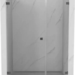 Vásárlói kedvenc Mexen Lunar-B zuhanyajtó nyíló bal 120 cm, átlátszó, gun metal - 832S-120-050-95-00-L