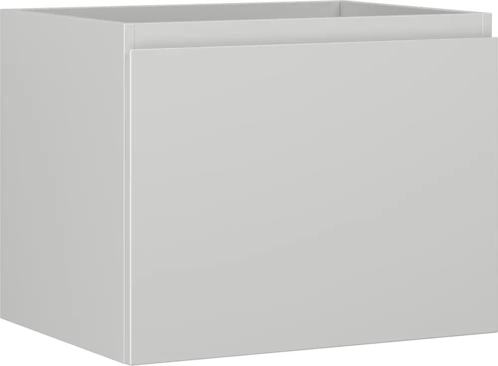 Expressz kézbesítés Mexen Orio fürdőszobai mosdószekrény 60 cm, 1 fiókos, szürke matt - 91A10-06047-1-BF62