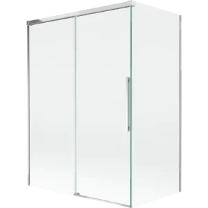 Akció Mexen Rox 2-paneles toló zuhanyfal 120 + 70 x 150 cm, átlátszó, króm - 8C9-120-070-01-00