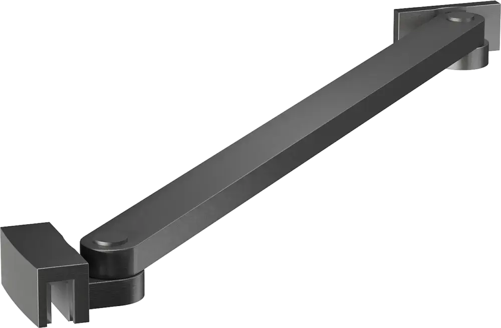 Gyors szállítás Mexen ferde tartó az ajtókhoz és zuhanyfalakhoz 6-8 mm, szálcsiszolt gun gray - 830-09-66