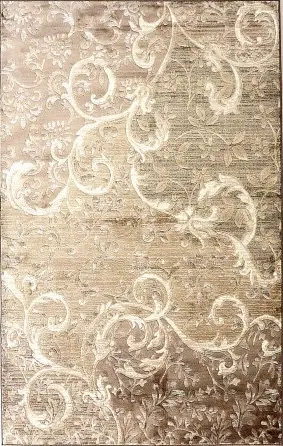 Detre Vintage Klasszikus Szőnyeg virágmintás Szürke Bézs 160 x 230 Ne maradj le