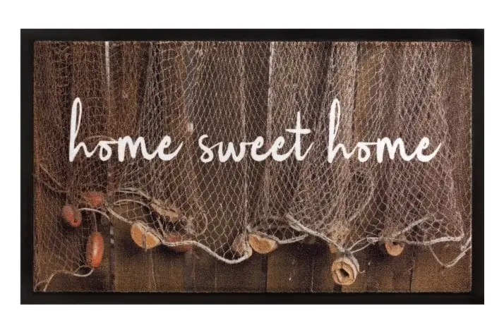 Biztonságos vásárlás Home sweet home lábtörlő 45 x 75 cm