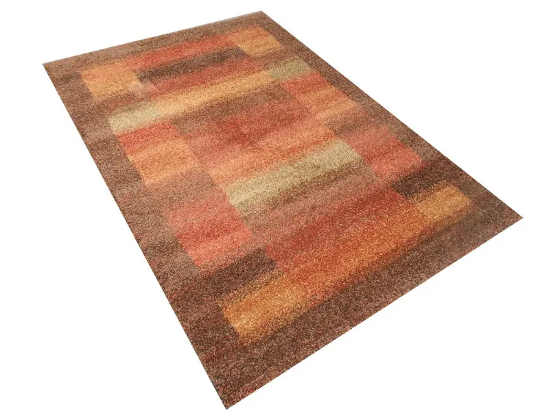 Pen Exkluzív Minőségű Vastag Suba szőnyeg barna-narancs színben 80 x 150 cm Korlátozott ajánlat