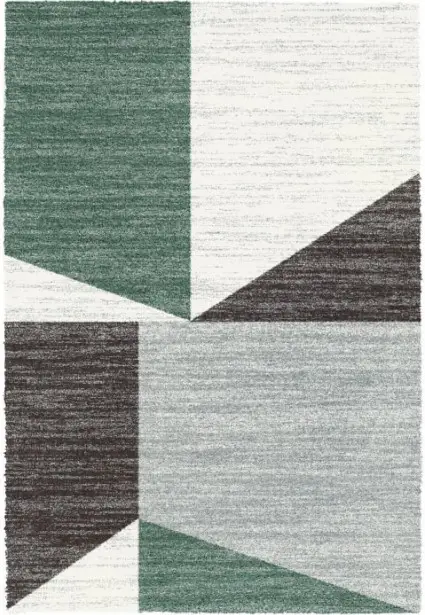 Artemis modern zöld szőnyeg 160 x 230 cm Szuper akció