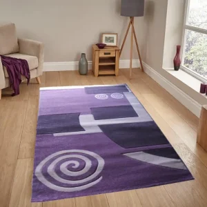 Arvid Modern Nyírt Lila Szőnyeg 80 x 150 cm Legnépszerűbb
