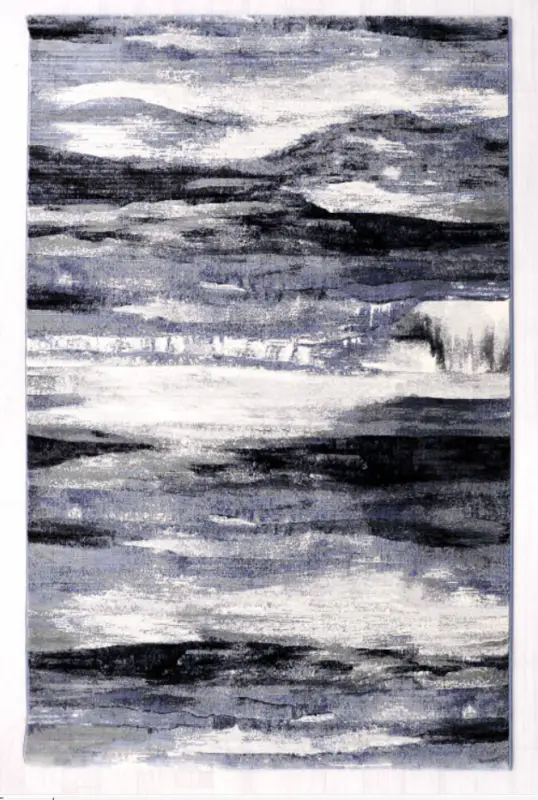 Azonnali szállítás Doccio modern kék szőnyeg 160 x 230 cm