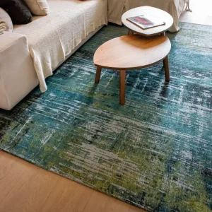 Akciós ár Jimmy modern luxus szőnyeg zöld szürke 200 x 280 cm prémium