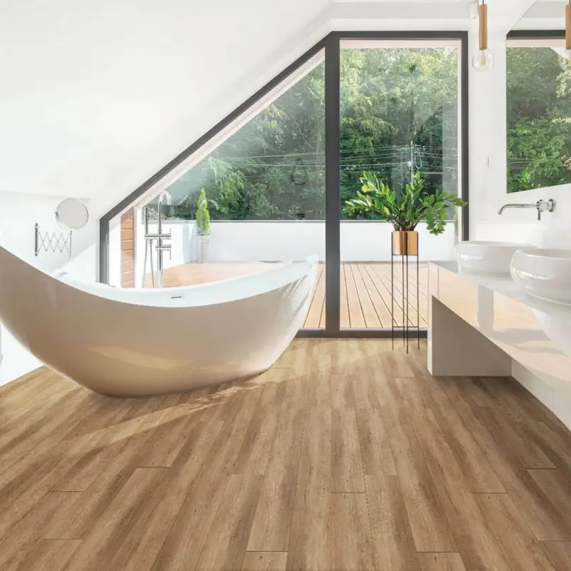 Biztonságos fizetés Tomer modul vinyl padló vízálló LVT tölgy 2,5 mm