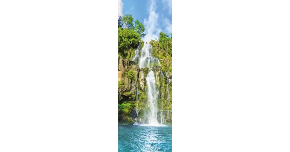 HB SPC/vinyl vízálló fali panel, Cormoran Waterfalls (2605 x 934 mm) Akciós ár