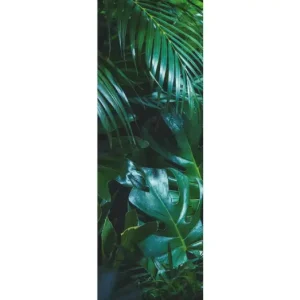 Expressz szállítás HB SPC/vinyl vízálló fali panel, Tropical Forest Leaves (2605 x 934 mm)