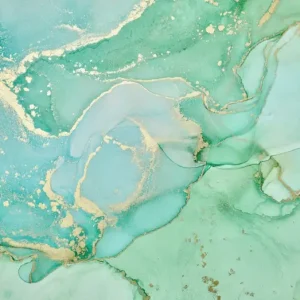 HB SPC/vinyl vízálló fali panel, Painted Marble Green (2605 x 2802 mm) Nézd meg most