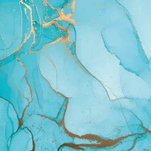 HB SPC/vinyl vízálló fali panel, Painted Marble Blue (2605 x 2802 mm) Nézd meg most