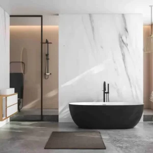 Alacsony ár HB AQUA PANELS SPC/vinyl vízálló fal- és padlóburkolat, Marmo Luna UM