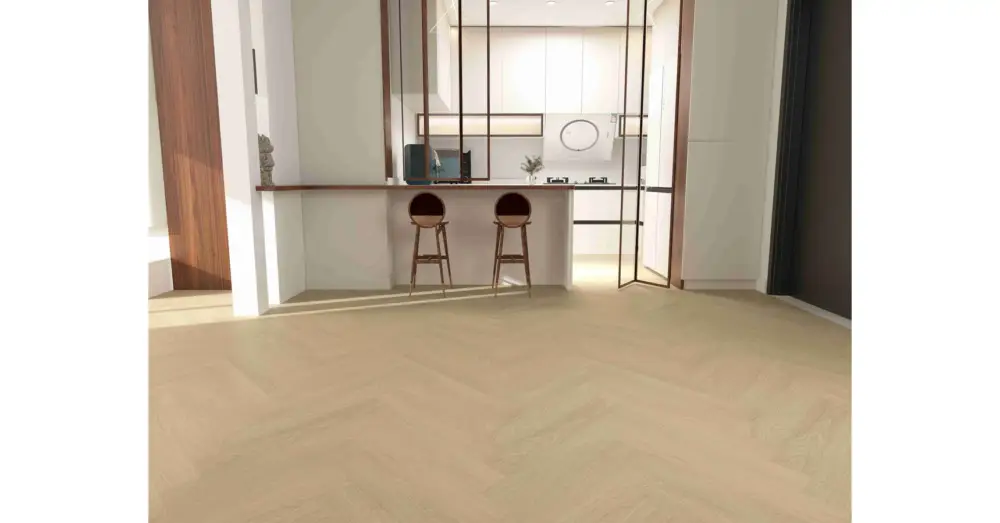 Vedd meg online HB AQUA HERRINGBONE SPC/vinyl vízálló fal- és padlóburkolat, Oak Wonder EIR