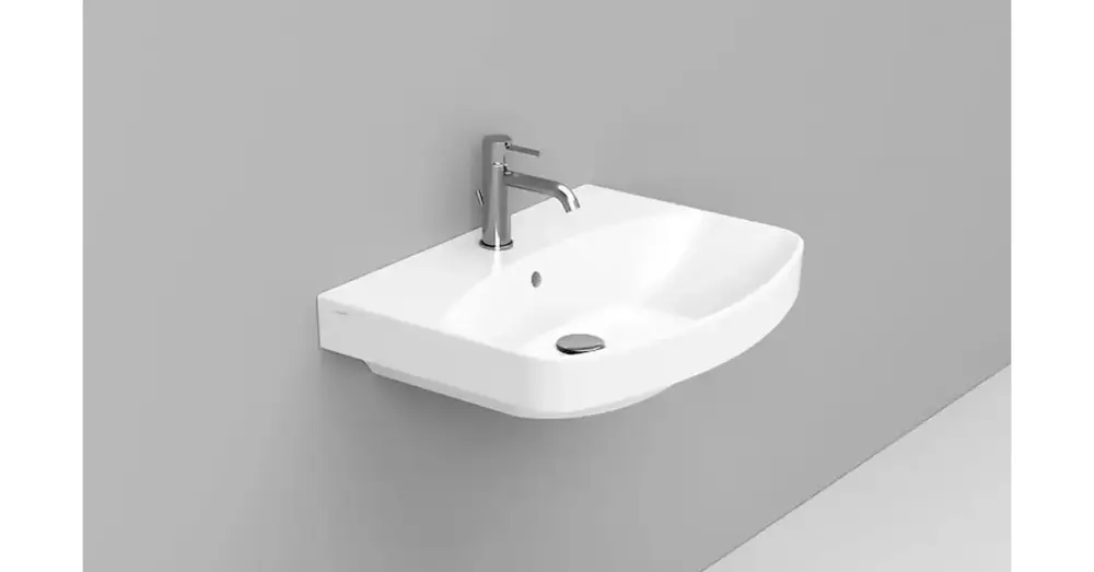 DOLOMITE Mia 650 mosdó, Glossy White Kedvezményes ár