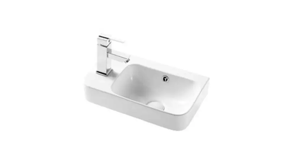 Expressz szállítás LUNART by AQUORE Modi 28 L mosdó, Glossy White